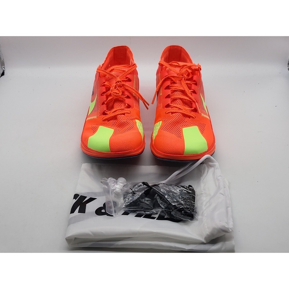 Nike ZoomX Dragonfly XC Mens 10.5 Orange Track Cross Country Running Spikes NWOB - Picture 2 of 10